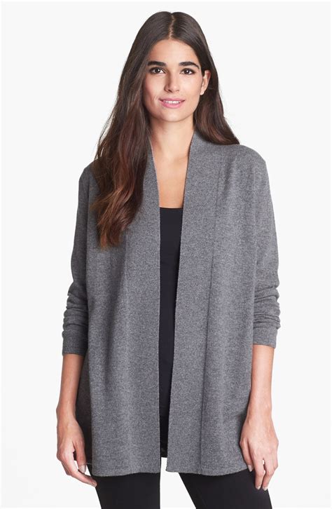 Grey Cashmere Cardigan 